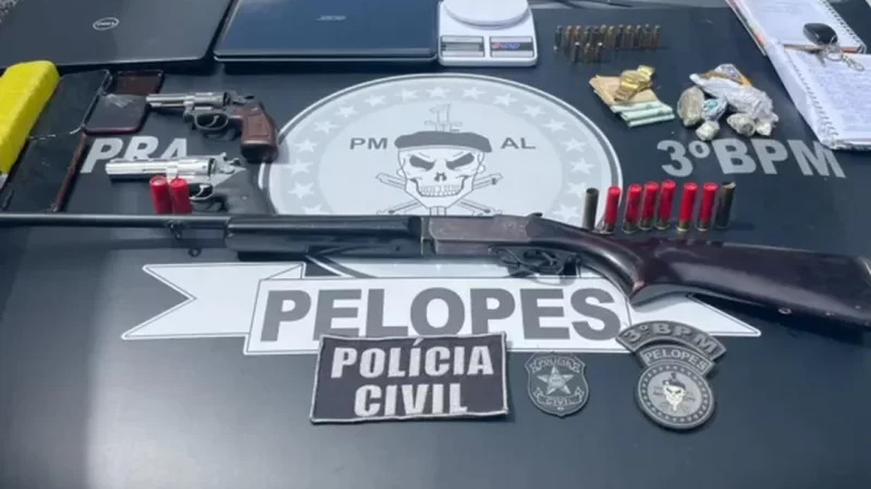 Suspeito de gerenciar tráfico de drogas é preso durante operação em Arapiraca