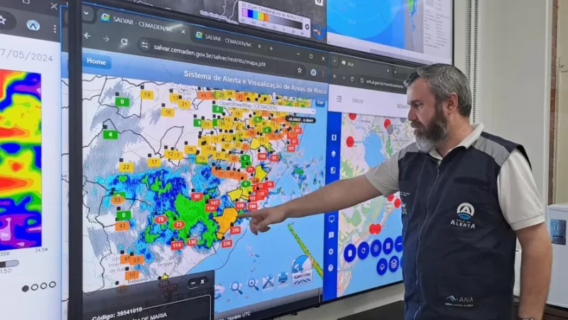 Porto de Pedras registra o maior acumulado de chuvas do Brasil