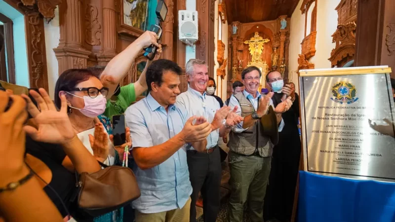Restaurada por Collor, Igreja Nossa Senhora Mãe dos Homens é tombada definitivamente