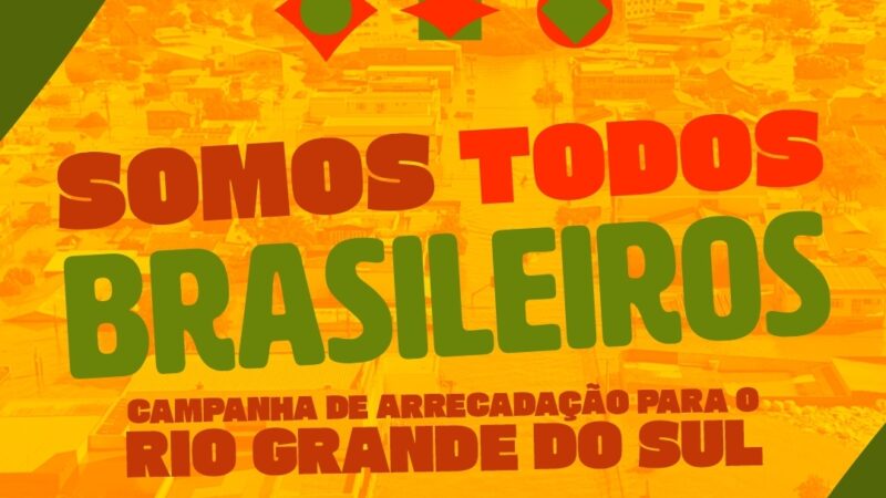 Prefeitura de Palmeira lança campanha “SomosTodosBrasileiros” para ajudar o RS