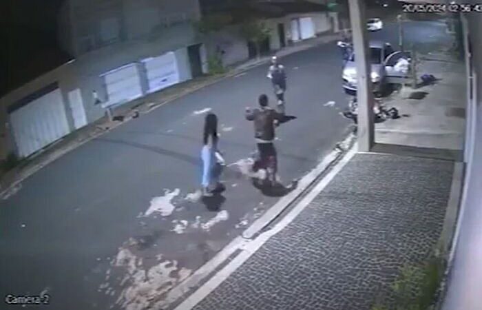 Casal reage a tentativa de assalto e dá surra em dois criminosos