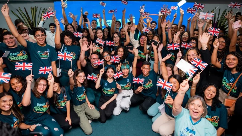 Estudantes do “Daqui pra o mundo” embarcam para a Inglaterra nesta quinta-feira