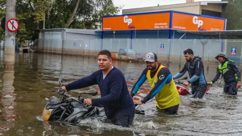 Nível do Guaíba cai 17 cm em Porto Alegre e segue baixando
