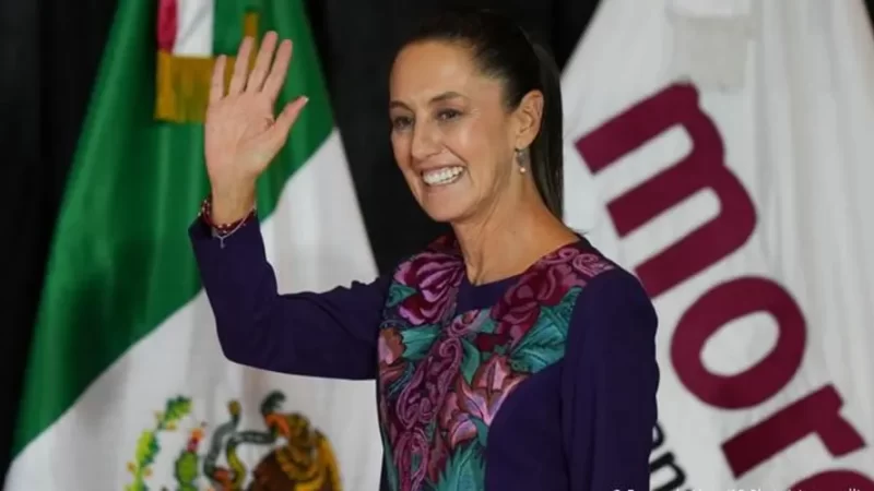 Claudia Sheinbaum é eleita primeira presidente mulher do México