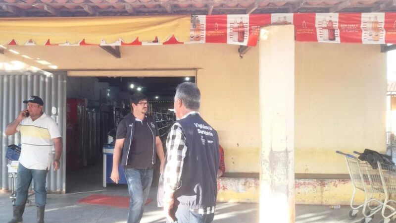 Vigilância Sanitária encontra diversas irregularidades em mercado da zona rural de Palmeira