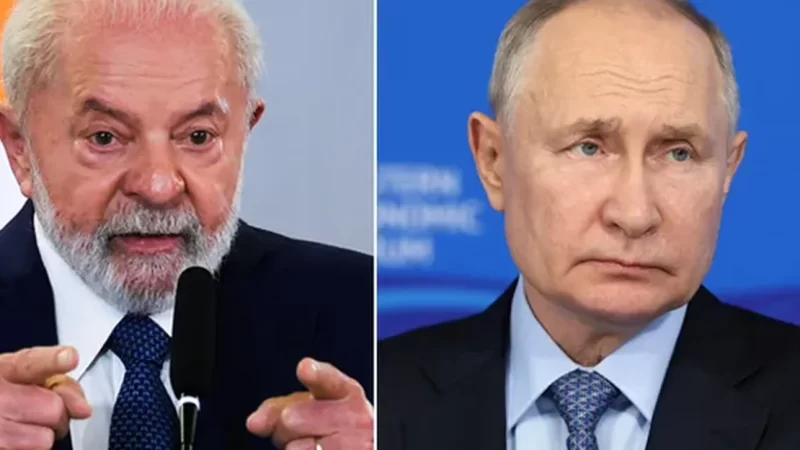 Lula recebe ligação de Putin