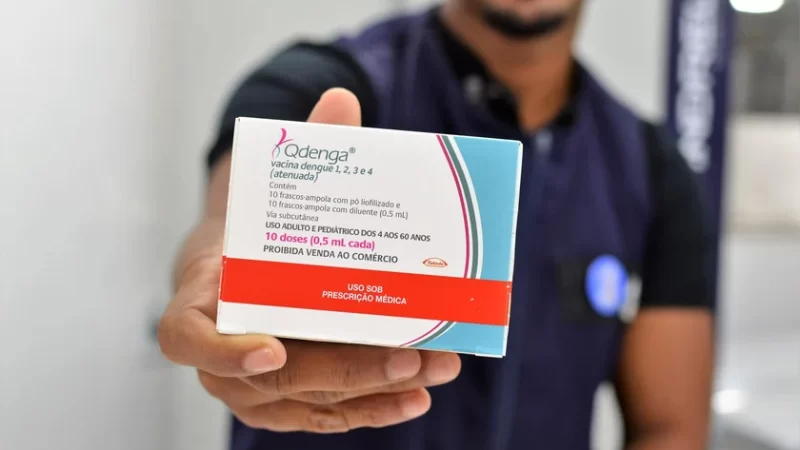 Sesau disponibiliza vacina contra a dengue para 17 municípios de Alagoas