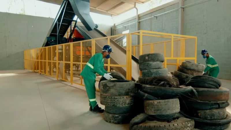 Empresa alagoana transforma pneus em combustível para indústrias