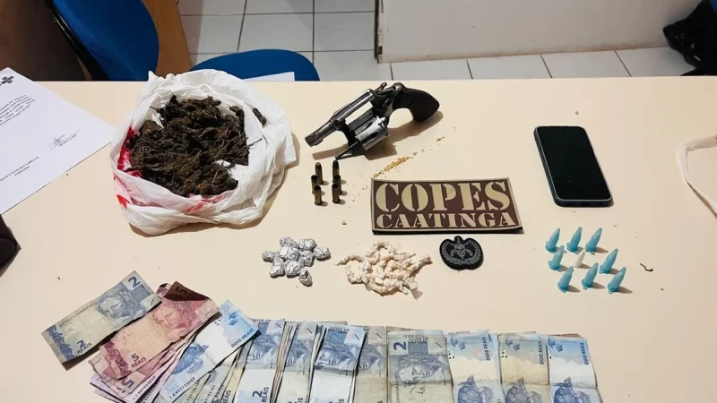 Jovem envolvido na morte de guarda municipal é preso com arma e drogas