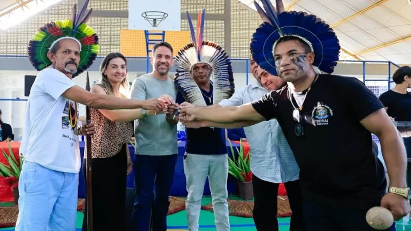 Joaquim Gomes recebe reforma de escola indígena e investimento do governo do Estado