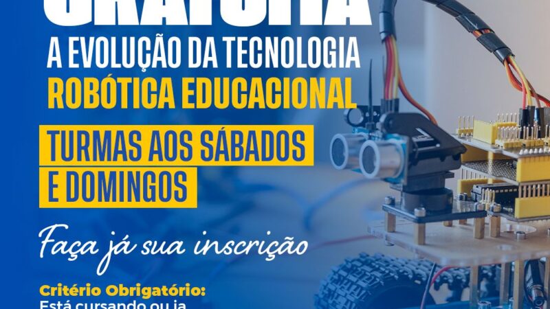 Instituto Superar abre oficina gratuita na área de robótica educacional