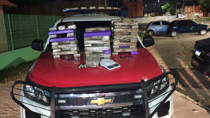 1º Batalhão da PM é destaque na apreensão de entorpecentes no primeiro semestre de 2024