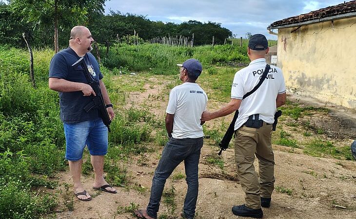 ‘Briga por terras’: idoso é preso por estupro de criança cometido por vingança em Dois Riachos