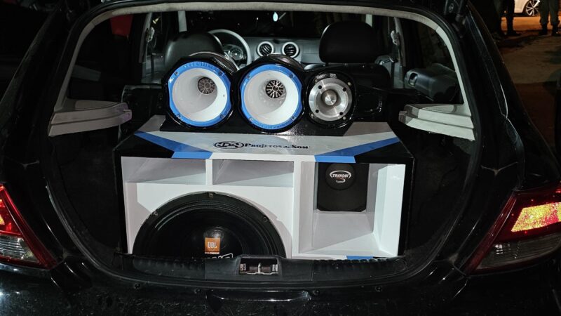 Mais 23 equipamentos de som são apreendidos pelas equipes da operação Na Base do Sossego