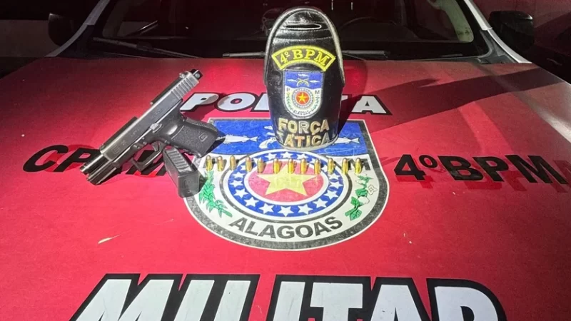 Ações da Polícia Militar terminam com prisões e apreensões em Maceió e no interior
