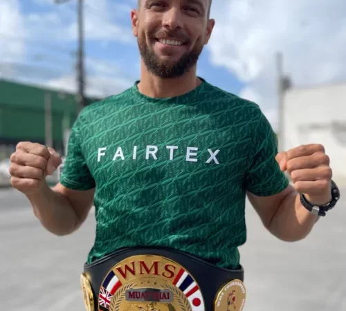 Arapiraquense Josimar Ramos é campeão mundial de muay thai na Tailândia