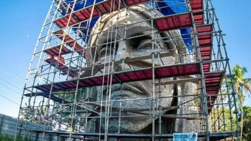 Estátua de Jesus Cristo em Alagoas concorre ao título de maior do mundo