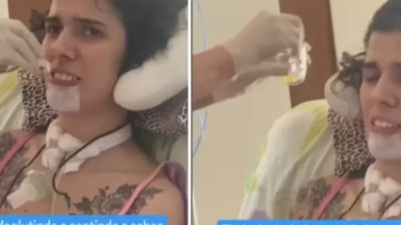 Jovem que cheirou pimenta tem avanços e sente sabor de carne