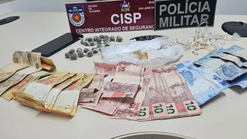 PM apreende maconha e crack durante operações no interior de Alagoas