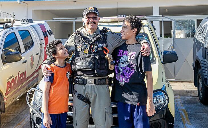 PM alagoano fala sobre desafios da farda e da paternidade após perder esposa