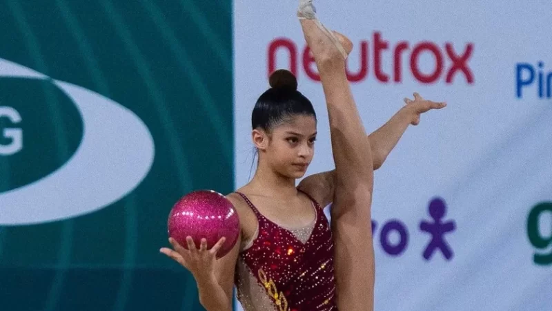 FAEC comemora convocação da alagoana Maria Fernanda para a Seleção Brasileira Juvenil de Ginástica Rítmica