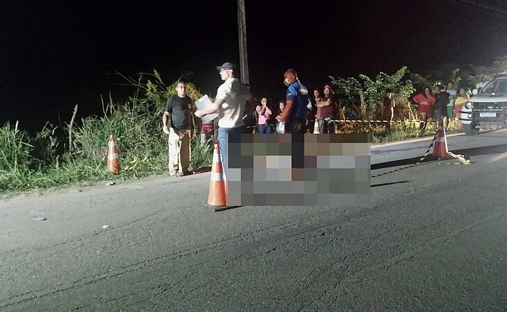 Ciclista morre atropelado na rodovia AL-210, em Cajueiro