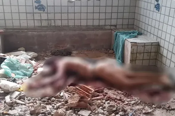 Suspeito de matar mulher em imóvel abandonado em Guaxuma se apresenta à polícia