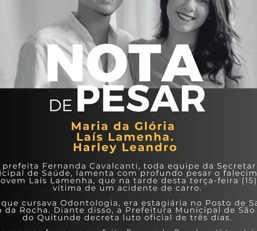 Identificadas vítimas de acidente em São Luís do Quitunde; cidade decretou luto