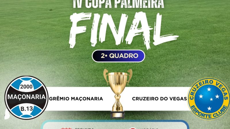 Final da IV Copa Palmeira de Futebol acontece nesta segunda (28)