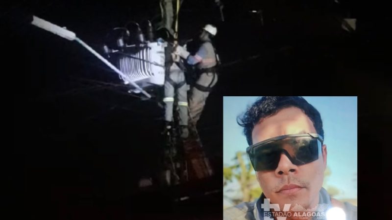 Funcionário de concessionária de energia morre após descarga elétrica em Palmeira dos Índios