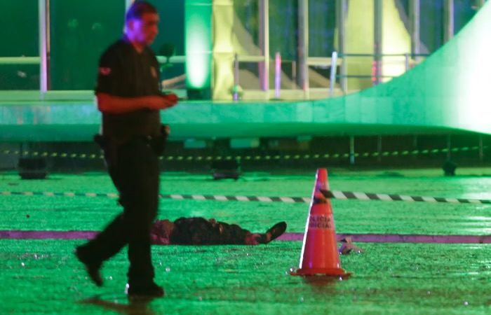 Corpo de homem que explodiu próximo ao STF ficou totalmente desfigurado