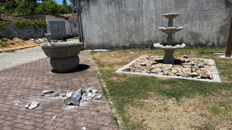 Série de atos de vandalismo na Paróquia de Santo Amaro assusta a comunidade católica de Paripueira/AL