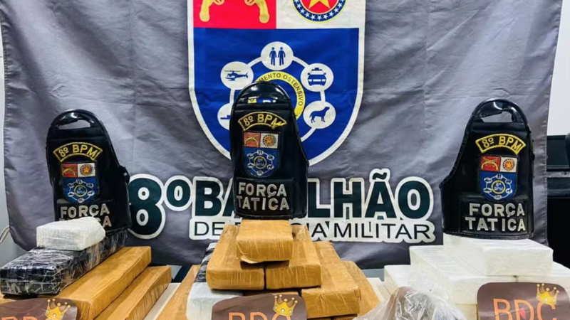 PM apreende 20kg de drogas em casa que servia como ‘depósito’ em Rio Largo, AL
