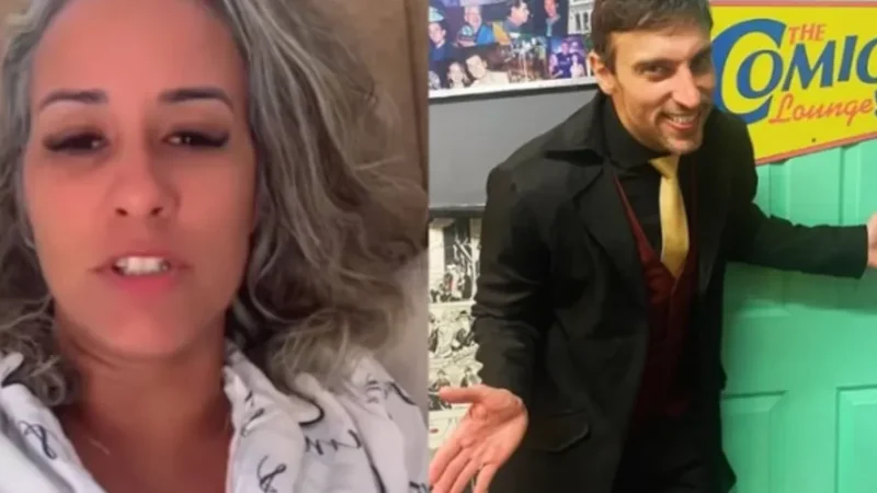 Mãe de criança que queria lugar em avião processa Leo Lins após piada