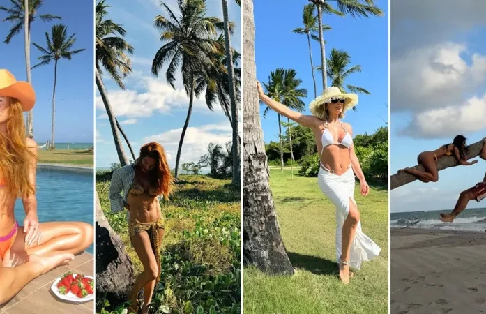 Famosos escolhem Alagoas para passar férias; Confira fotos