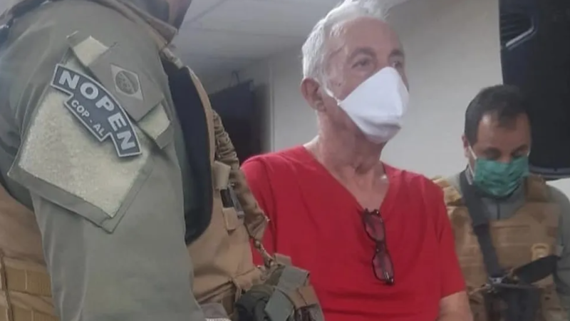 Morre italiano condenado por homicídio de marido de advogada na frente do Fórum de Maceió