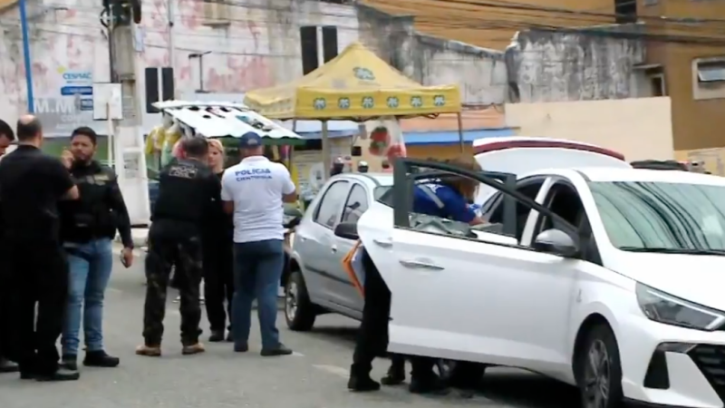 Homem é morto após trocar tiros com polícia no centro de Maceió; mãe e filhos dele ficaram feridos
