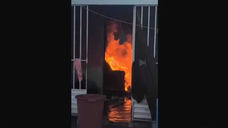 Homem é preso após atear fogo a casa da mãe no Sertão