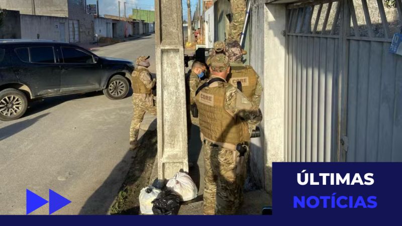 Operação da PC contra o crime organizado prende suspeitos em Rio Largo