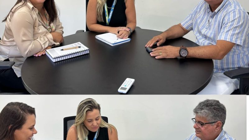 Prefeitura de Tanque d’Arca se reúne com Sebrae para implantar Sala do Empreendedor