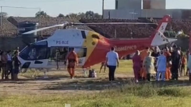 Bebê de um mês é transferido de avião para UTI pediátrica