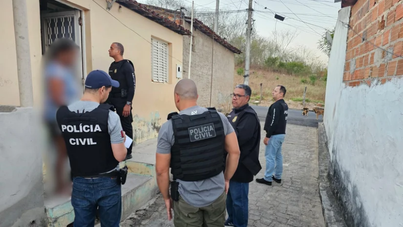 Operação Folhas Secas combate organização criminosa em Santana do Ipanema e prende suspeito armado