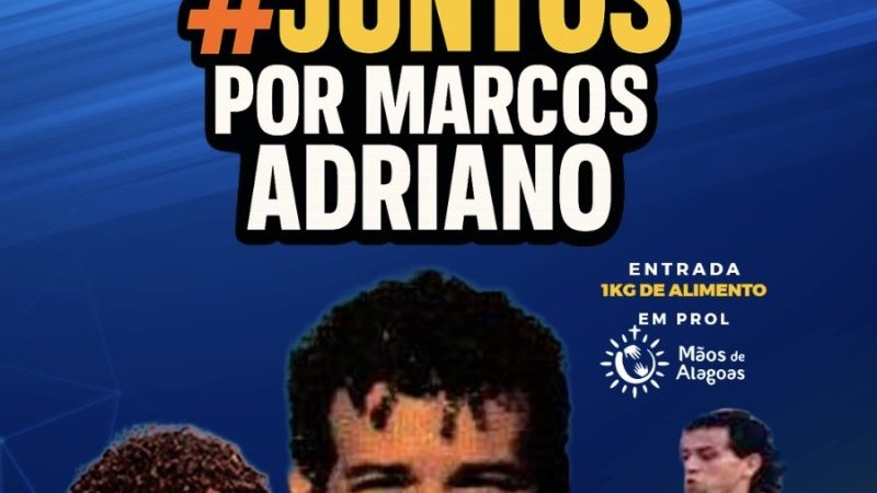 Futebol Solidário reúne atletas e ex-jogadores em apoio a Marcos Adriano