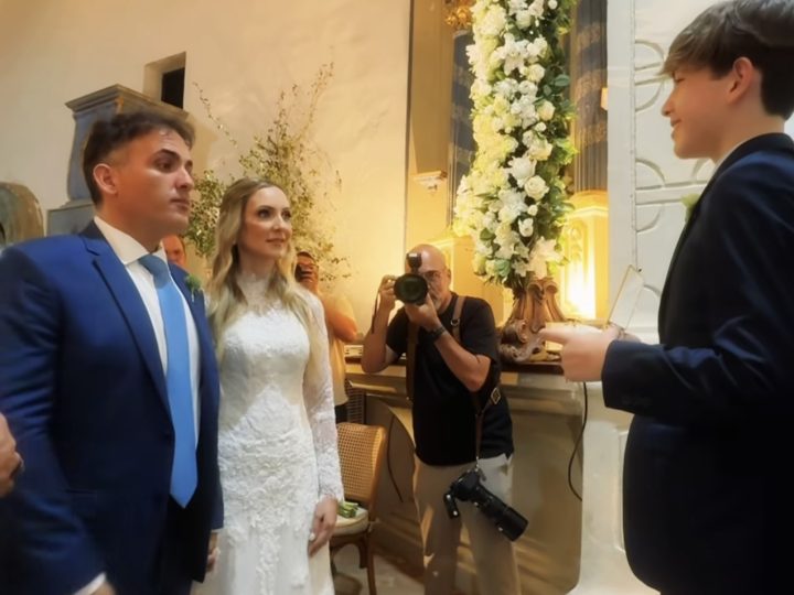 Ex-prefeito de Pilar, Renato Filho, se casa com Wanessa Kiev em cerimônia marcada pela fé e presença de autoridades