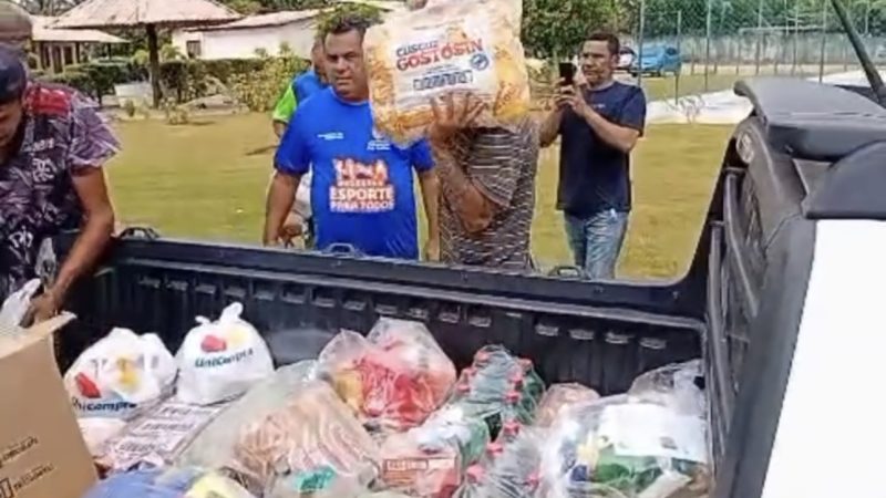 Ação solidária em apoio a Marcos Adriano beneficia comunidade terapêutica em Santa Luzia do Norte