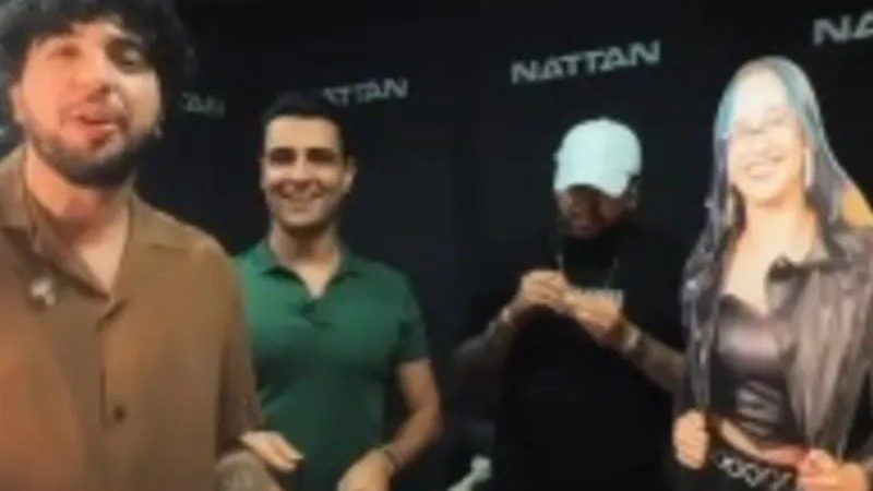 Nattan faz promessa a alagoana Rafaella, do BBB 26, e se compromete a cantar em seu casamento