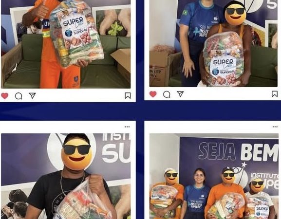 Instituto Superar distribui cestas básicas para garis de Palmeira dos Índios