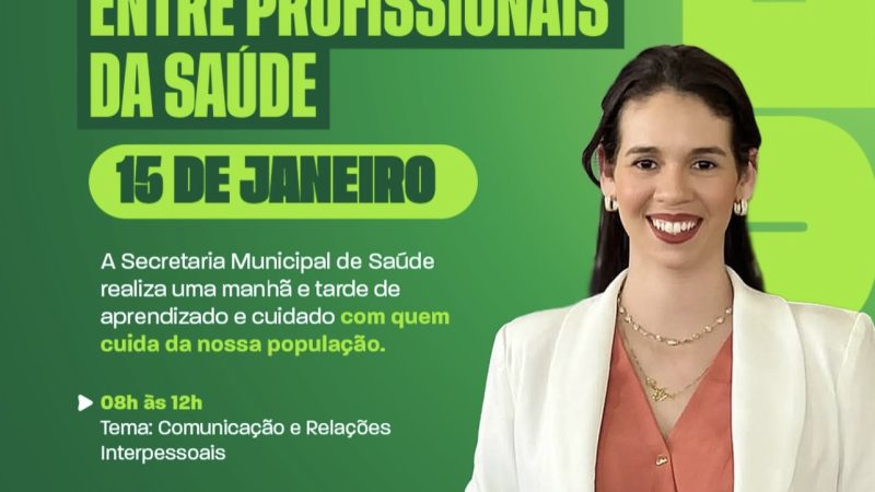 Secretaria de Saúde de Cacimbinhas promove evento voltado ao cuidado dos profissionais da saúde
