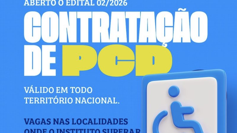 Instituto Superar abre processo seletivo inclusivo para pessoas com deficiência em 2026