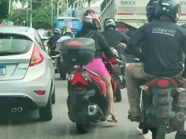 Calçado inadequado lidera infrações e expõe motociclistas ao risco nas rodovias de Alagoas